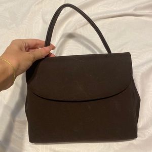 Brown hand bag mini